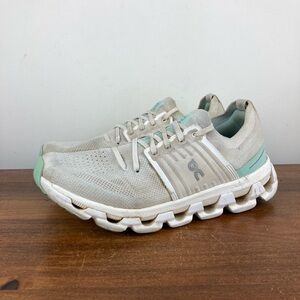On Cloud Cloudswift Ivory/Creek Running Shoes 3WD10451195 Women's Size 9.